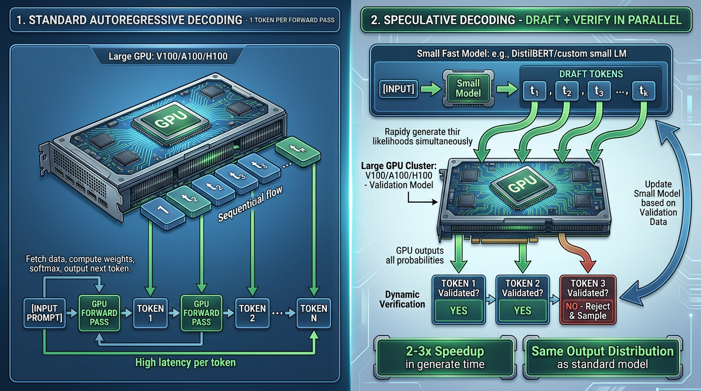 Standard vs. Speculative Decoding